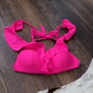 Hot pink bikini